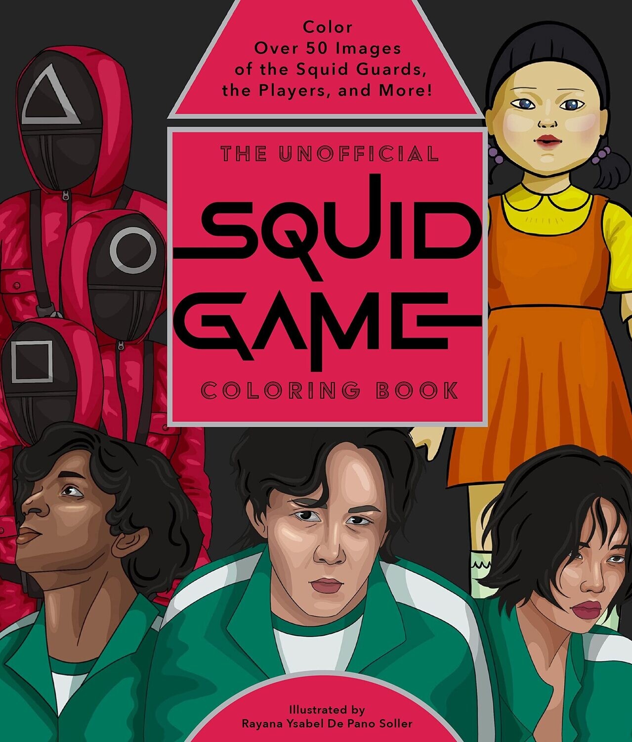 The Unofficial Squid Game Coloring Book (Paperback, NEW)