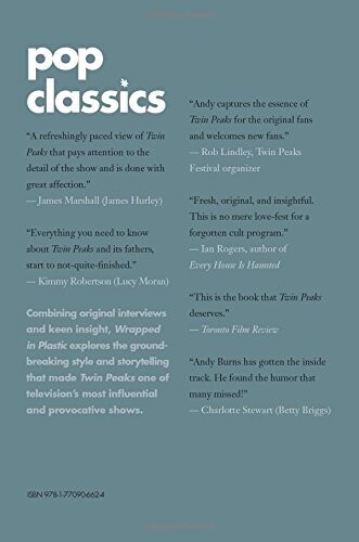Wrapped in Plastic: Twin Peaks (Pop Classics, 3) by Andy Burns (Paperback, NEW)