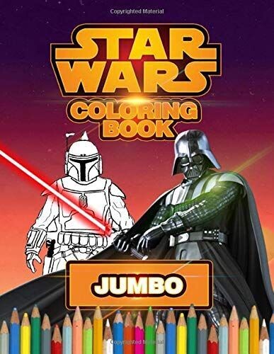 Star Wars JUMBO Coloring Book (Paperback, NEW)