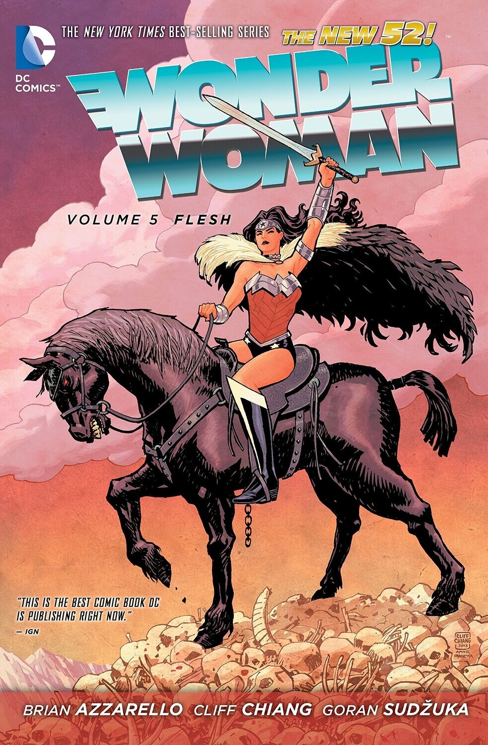 Wonder Woman Vol. 5: Flesh : The New 52 (Hardcover, NEW)