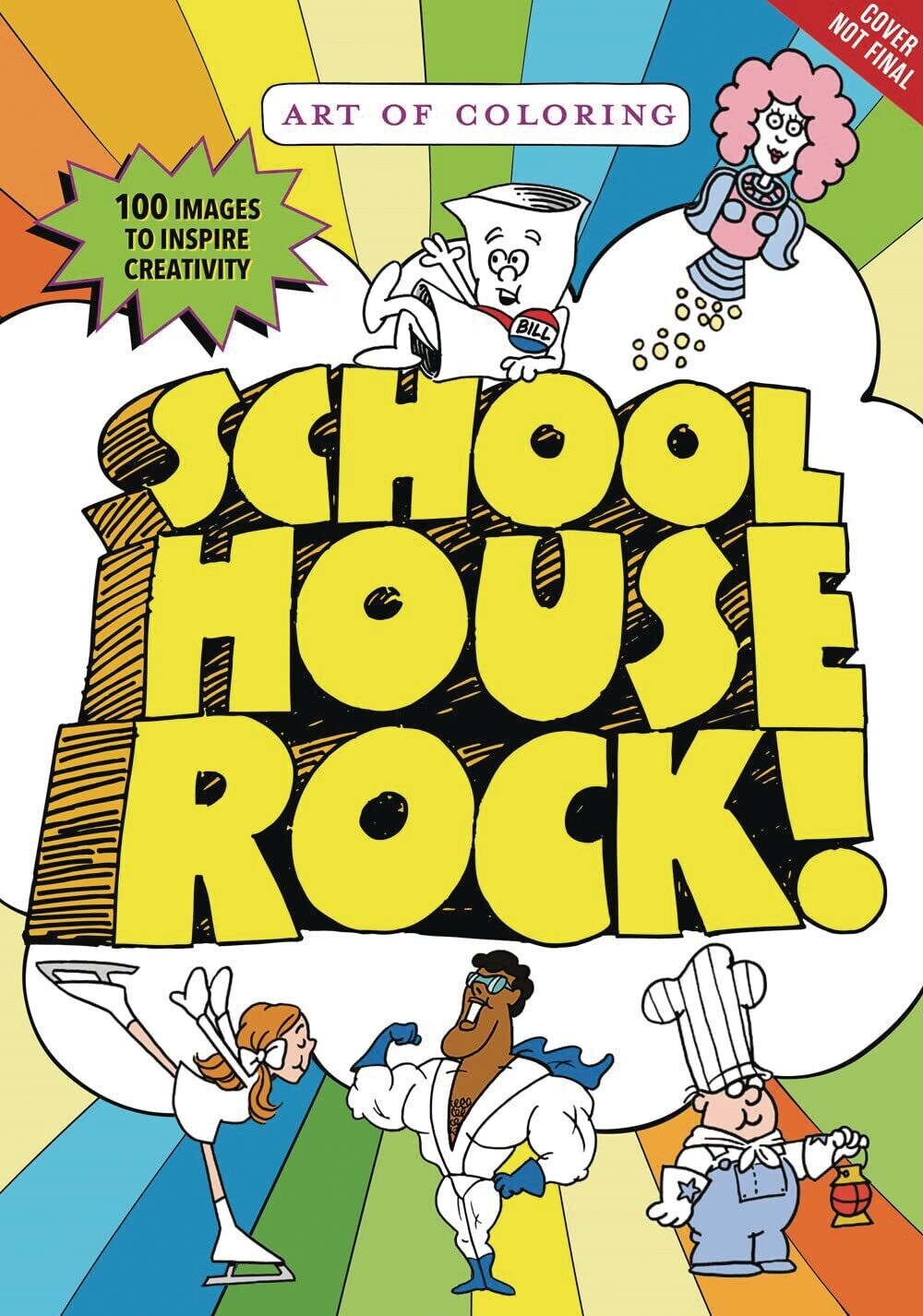 Art of Coloring: Schoolhouse Rock (Paperback, NEW)