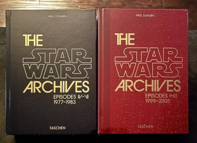 Star Wars Archives Episodes I-III and IV-VI (2 Volume Set, Hardcover, NEW)