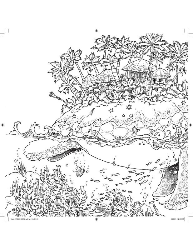 Kaleidomorphia: Celebrating Kerby Rosanes's Coloring Challenges (Paperback, NEW)