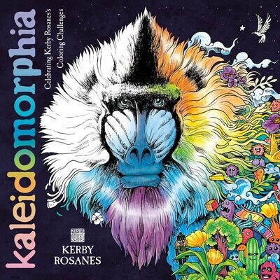 Kaleidomorphia: Celebrating Kerby Rosanes's Coloring Challenges (Paperback, NEW)