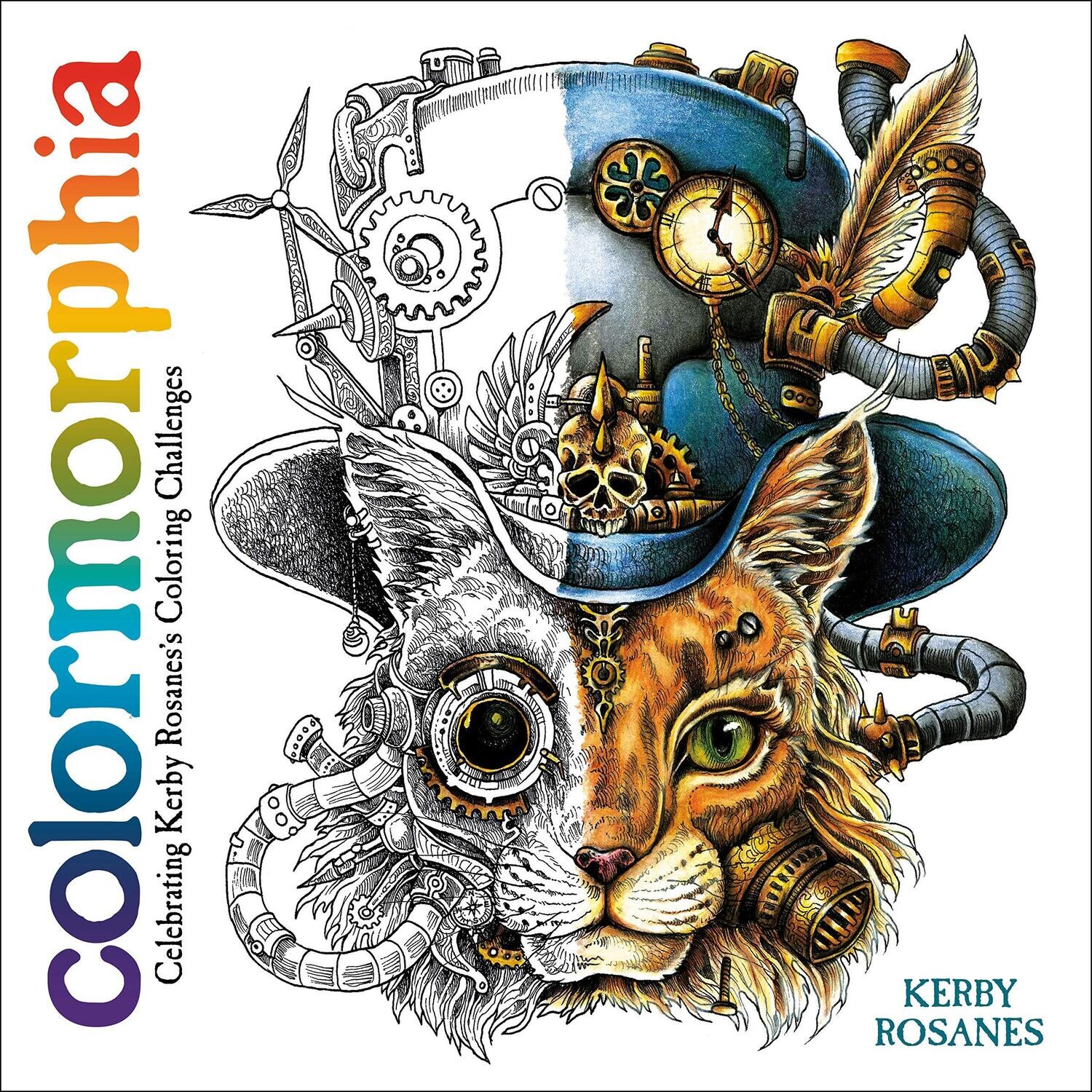 Colormorphia: Celebrating Kerby Rosanes's Coloring Challenges (Paperback, NEW)