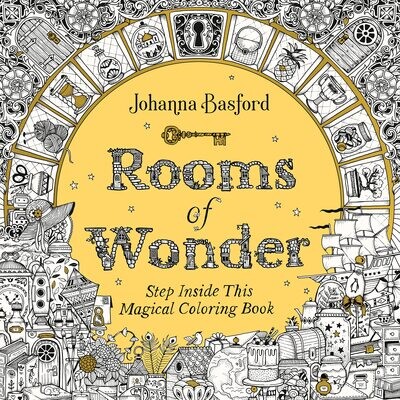 Rooms of Wonder: Step Inside This Magical Coloring Book (Paperback, NEW)