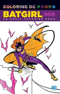 Batgirl: An Adult Coloring Book (Paperback, NEW)