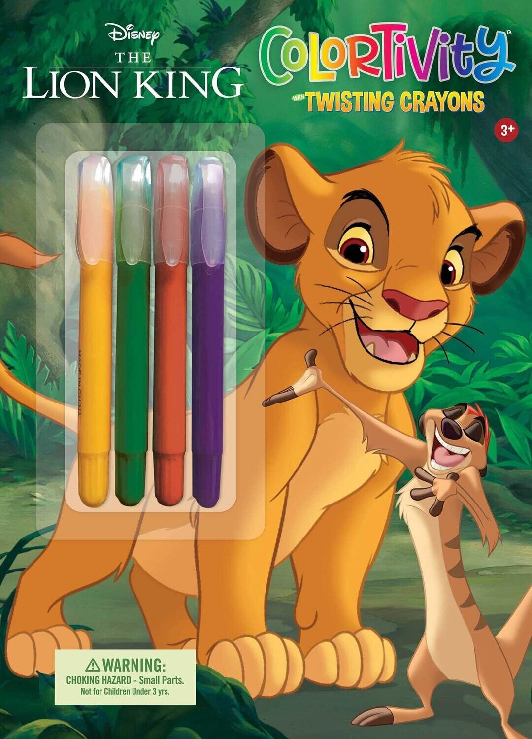 Disney The Lion King: Colortivity Twisting Crayons (Paperback, NEW)