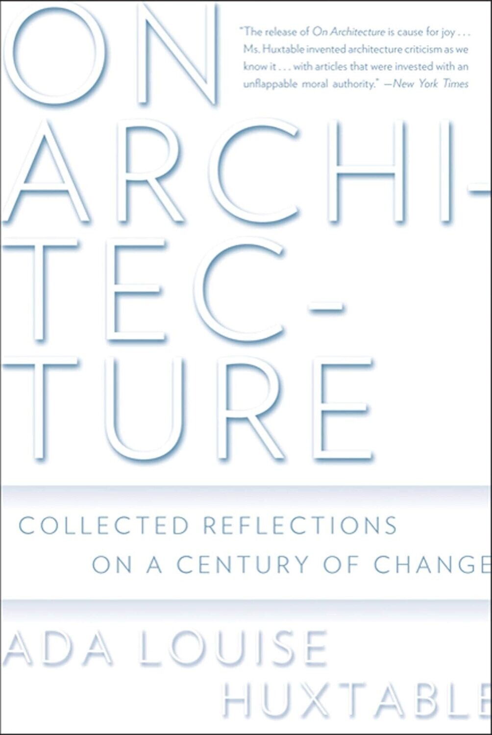 On Architecture (Paperback, USED)