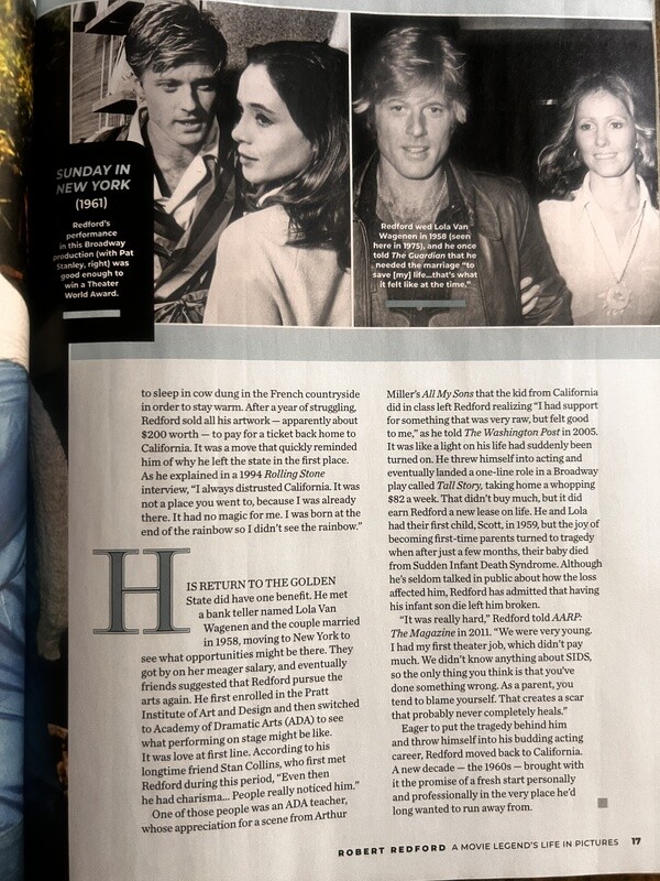Redford: The Unofficial Story (Magazine, NEW)