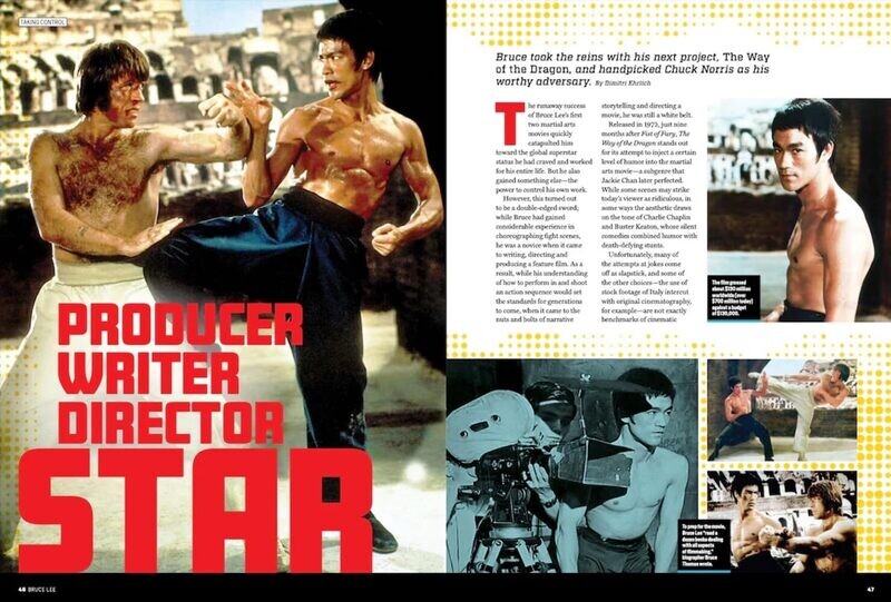 Bruce Lee: His Life and Legacy, by the writers of Hollywood Story (Magazine, NEW)