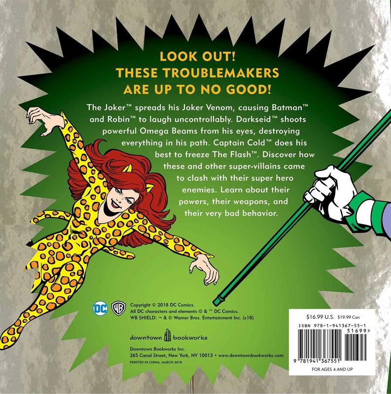 The Big Book of Super-Villains (Hardcover, NEW)