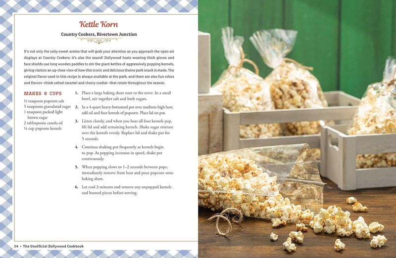 The Unofficial Dollywood Cookbook: From Frannie's Famous Fried Chicken Sandwiches to Grist Mill Cinnamon Bread (Hardcover, NEW)