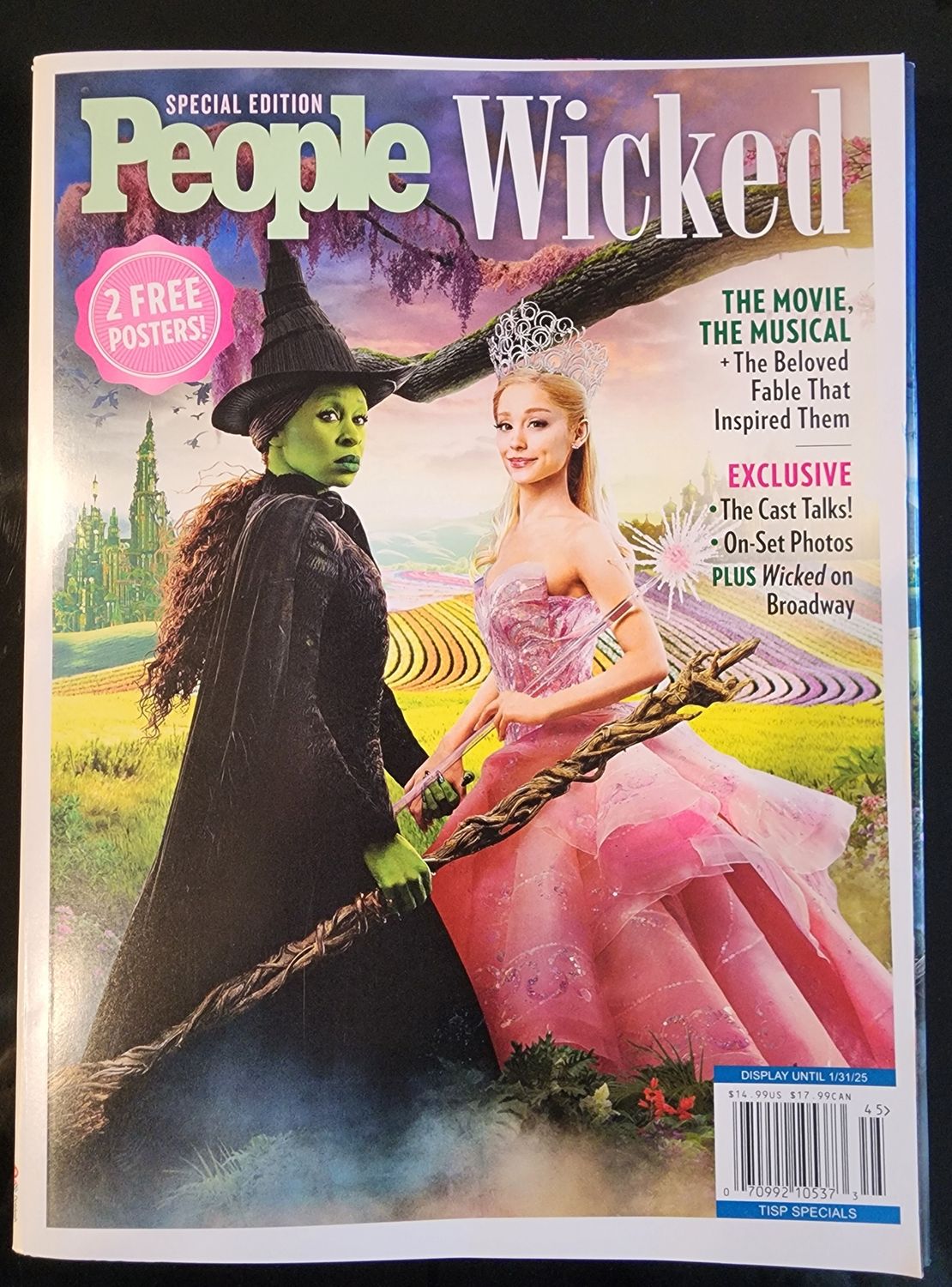Wicked the Movie Special Edition PEOPLE Magazine by The Editors of PEOPLE (Paperback, NEW)
