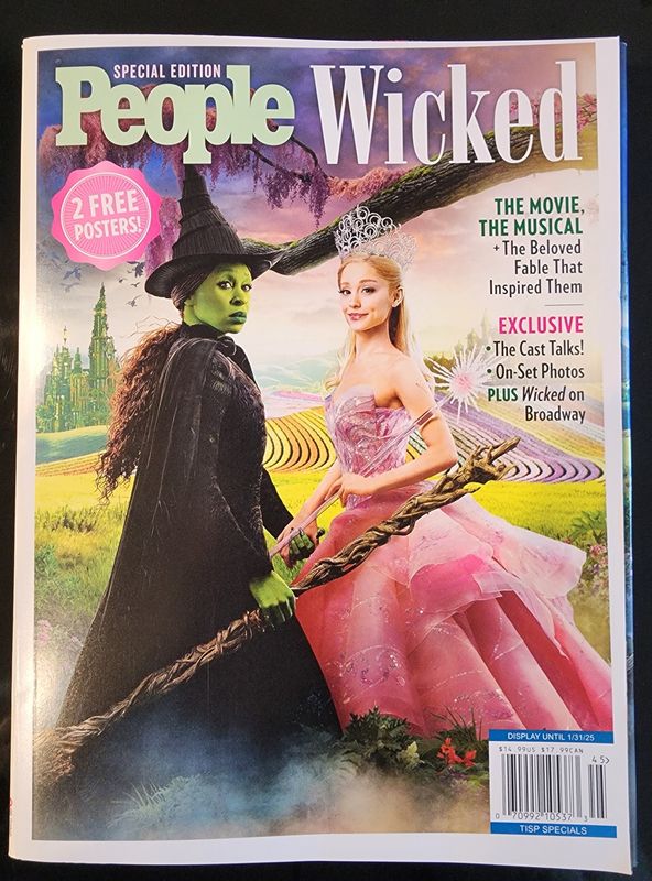 Wicked the Movie Special Edition PEOPLE Magazine by The Editors of PEOPLE (Paperback, NEW)