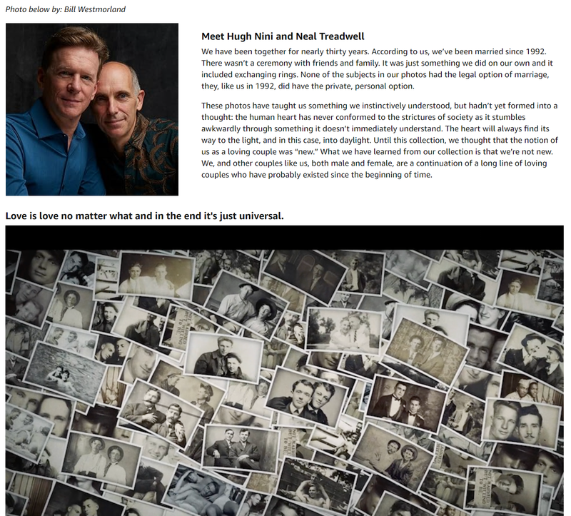 Loving: A Photographic History of Men in Love 1850s-1950s – Illustrated by Hugh Nini and Neal Treadwell