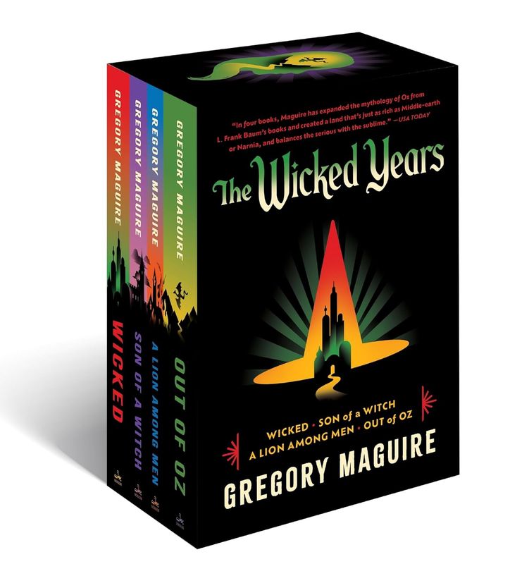 The Wicked Series Box Set: Wicked / Son of a Witch / Out of Oz / A Lion Among Men: A Special Box Set of the Inspiration for the Smash Broadway Musical by Gregory Maguire (Paperback, NEW)