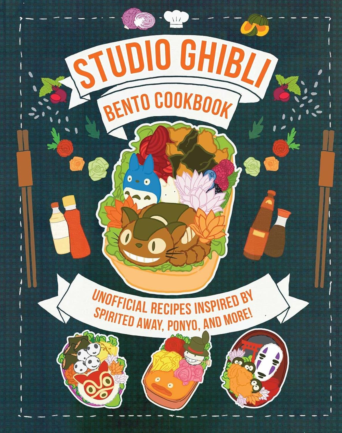 Studio Ghibli Bento Cookbook: by Azuki and Barbara Rossi (Hardcover, NEW)