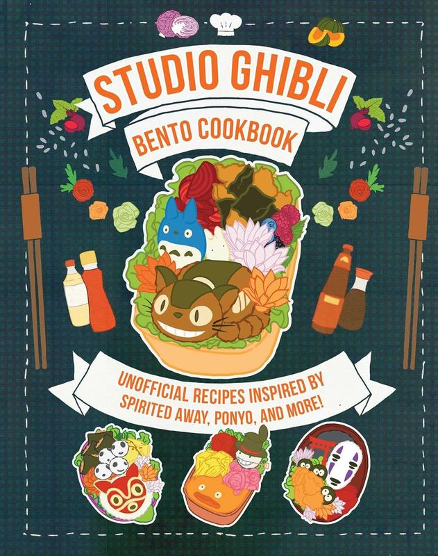 Studio Ghibli Bento Cookbook: by Azuki and Barbara Rossi (Hardcover, NEW)