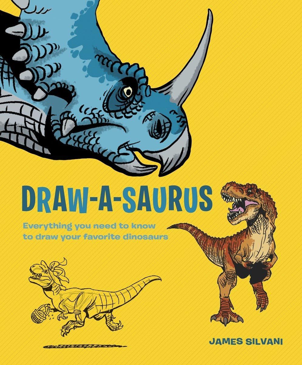 SIGNED Draw-A-Saurus by James Silvani (Paperback, NEW)