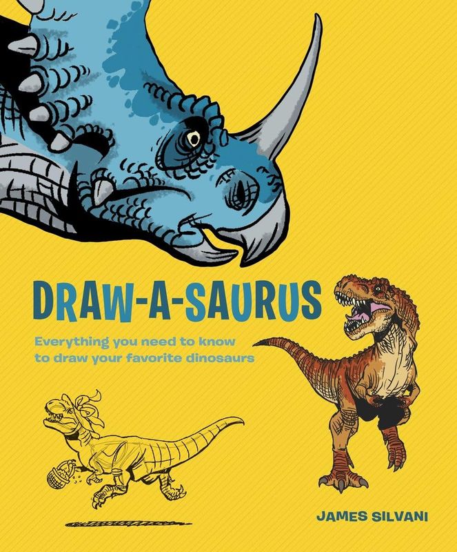 SIGNED Draw-A-Saurus by James Silvani (Paperback, NEW)