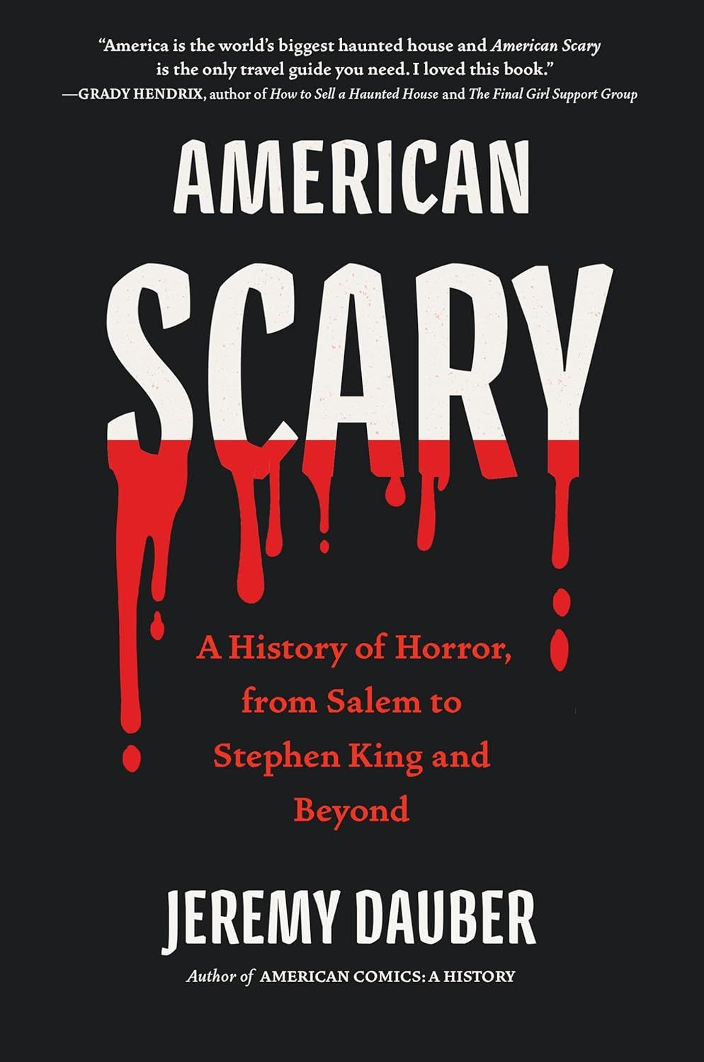 American Scary by Jeremy Dauber (Hardcover, NEW)