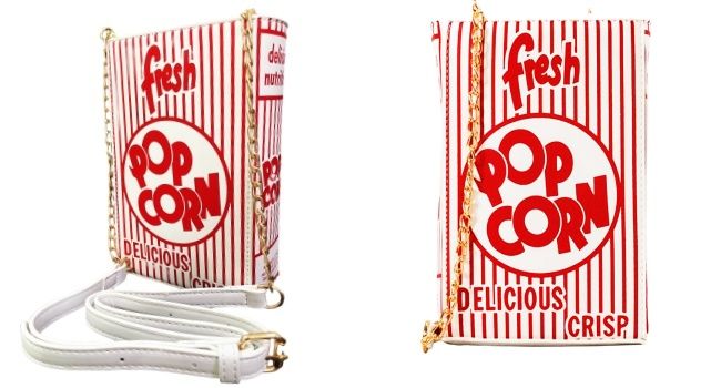 Popcorn Box Styled Bag (RED &amp; WHITE)