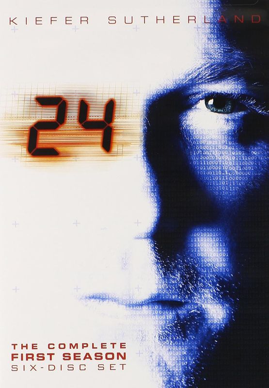 24: The Complete First Season Box Set  (DVD, USED)