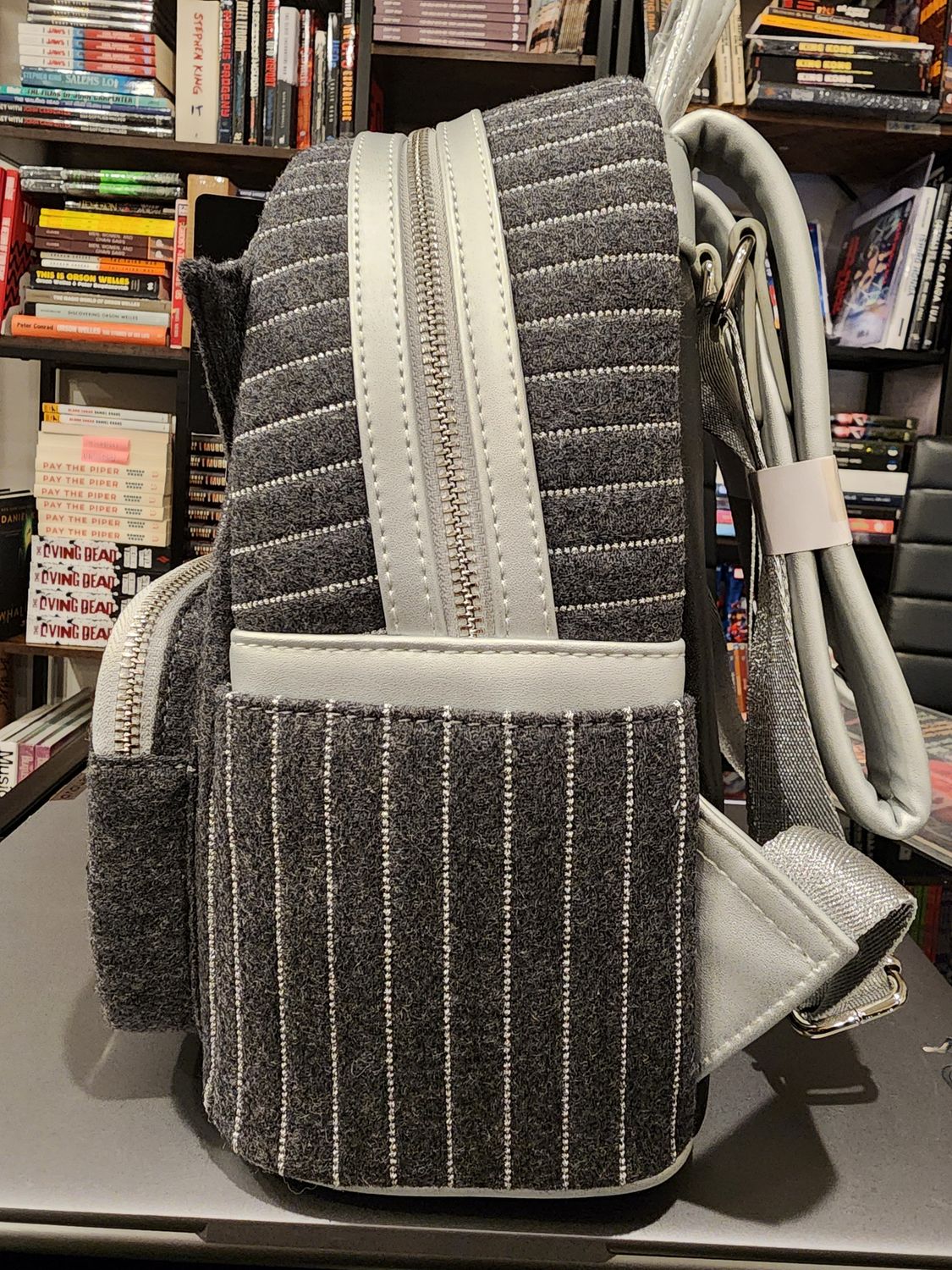 NWT AMC backpack Nicole Kidman Loungefly AMC Exclusive Nicole Kidman Pinstripe Suit Mini  main image 4