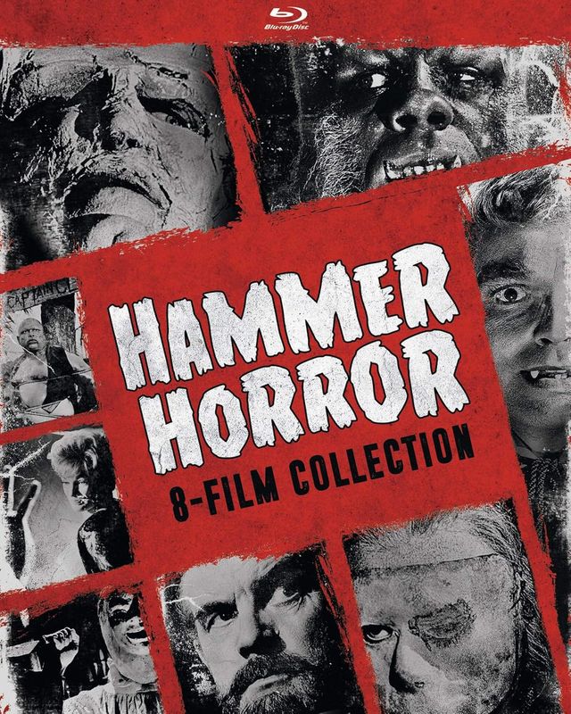 Hammer Horror 8-Film Collection (Blu-ray, NEW)
