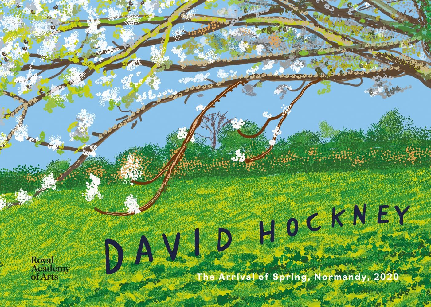 David Hockney: The Arrival of Spring in Normandy by Edith Devaney (Interviewer), David Hockney (Artist) (Hardcover, NEW)