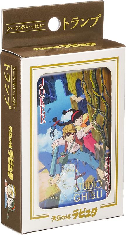 STUDIO GHIBLI Ensky via Bluefin Playing Cards - Castle in The Sky