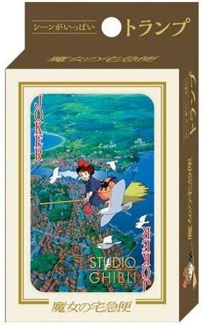 STUDIO GHIBLI ensky via Bluefin Playing Cards - Kiki&#39;s Delivery Service Part 2
