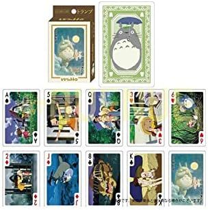 STUDIO GHIBLI Ensky via Bluefin Playing Cards - My Neighbor Totoro  (Playing Cards, NEW)