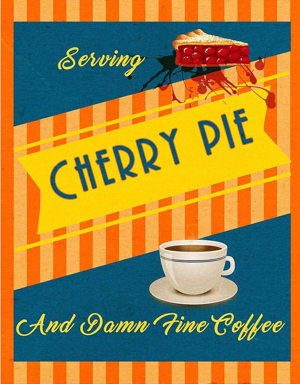 Twin Peaks Coffee Cherry Pie Poster Puzzle (for Adults and Teens) 500 Pieces Jigsaw Puzzle (NEW)