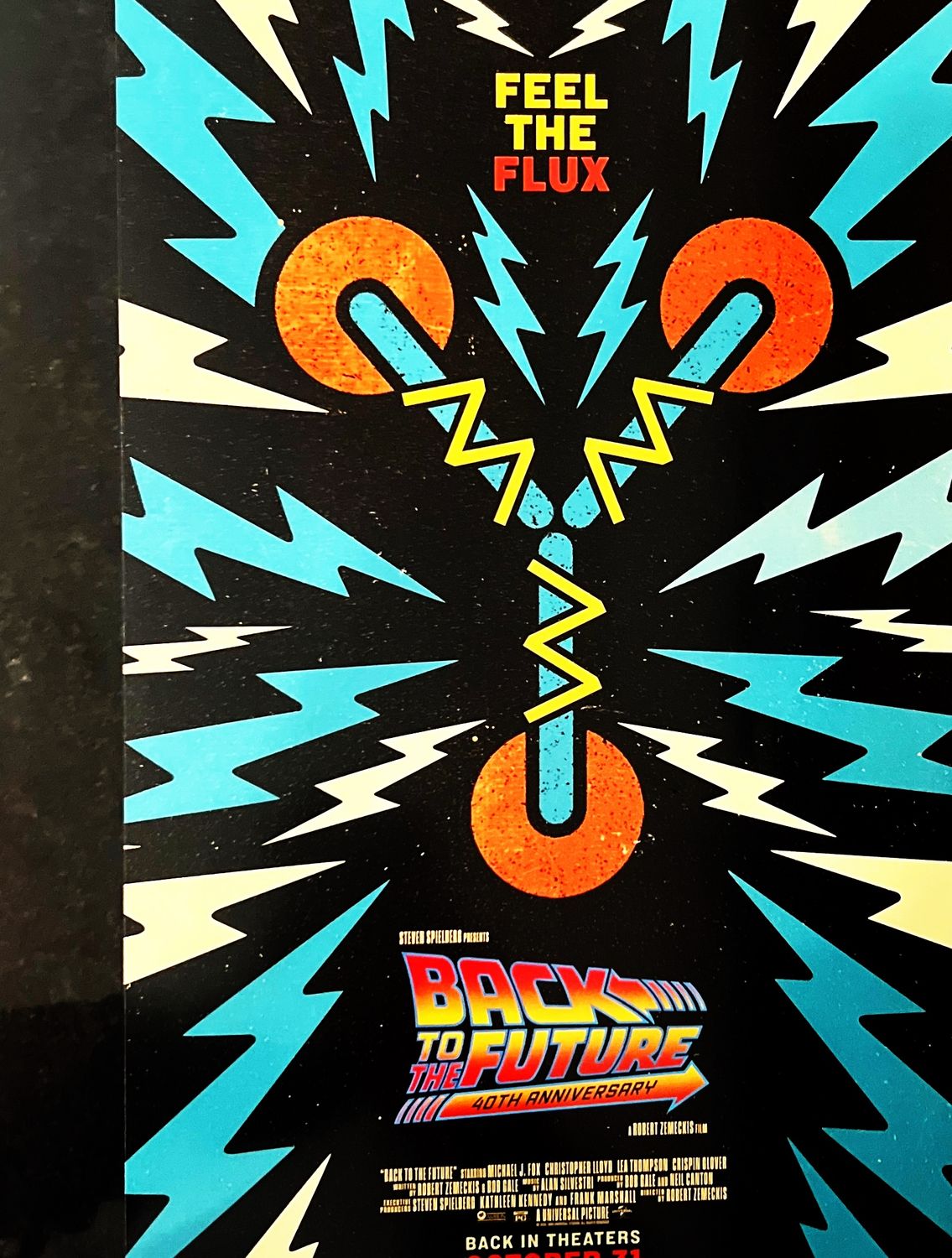 Back to the Future 40th Anniversary Mini One-Sheet (Poster, NEW)