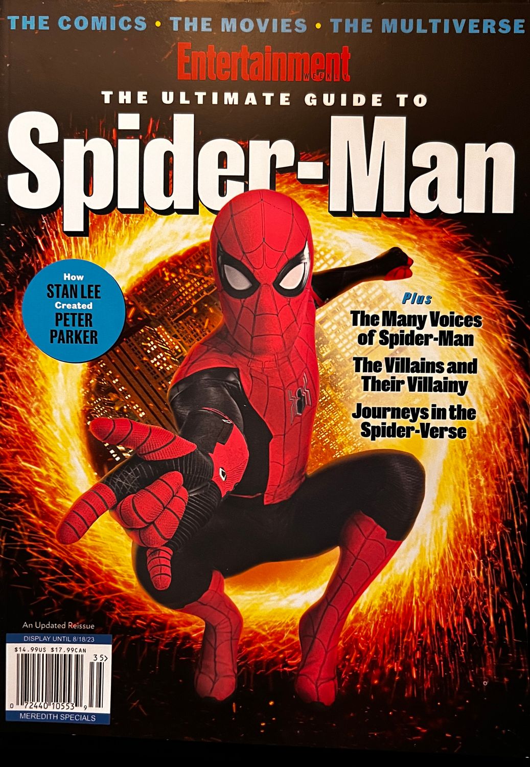 The Ultimate Guide to Spider-Man, by the Writers of Entertainment Weekly (Magazine, NEW)