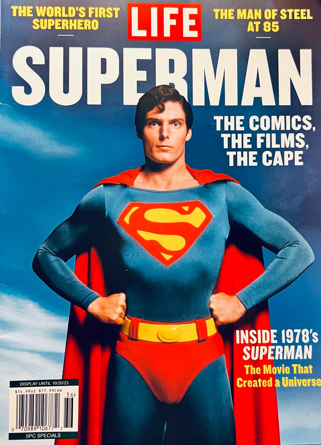 LIFE Superman The Comics, the Films, the Cape, by the writers of TWD Publications (Magazine, NEW)