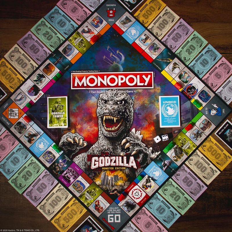 Monopoly: Godzilla ( Board Game, NEW)
