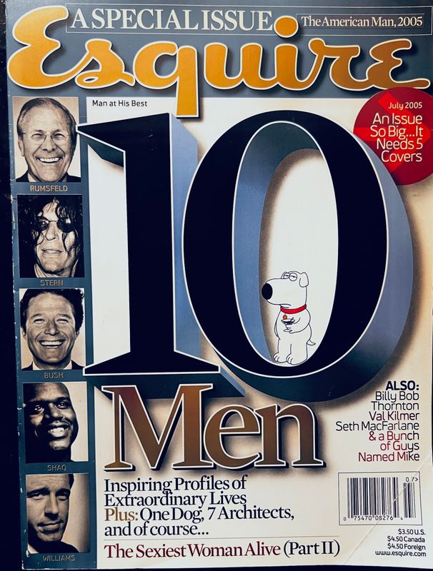 Esquire Special Issue: The American Man 2005 aka 10 Men (Magazine, USED) Esquire Special Issue: The American Man 2005 aka 10 Men (Magazine, USED)