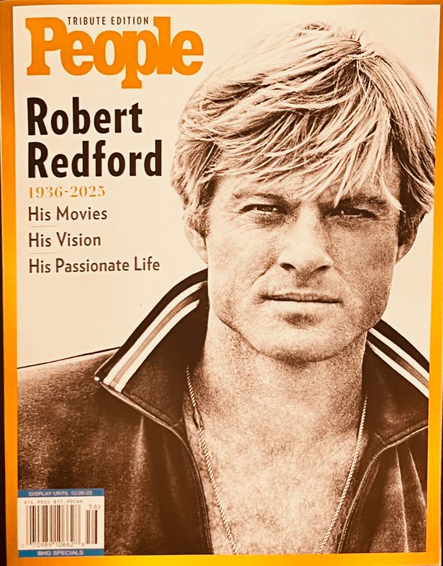 People Tribute Edition: Robert Redford, 1936-2025 (Magazine, NEW) People Tribute Edition: Robert Redford, 1936-2025 (Magazine, NEW)