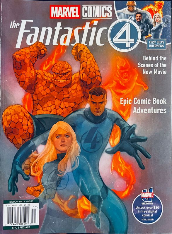 MARVEL COMICS The Fantastic 4 Epic Comic Book Adventures (Magazine, NEW) MARVEL COMICS The Fantastic 4 Epic Comic Book Adventures (Magazine, NEW)