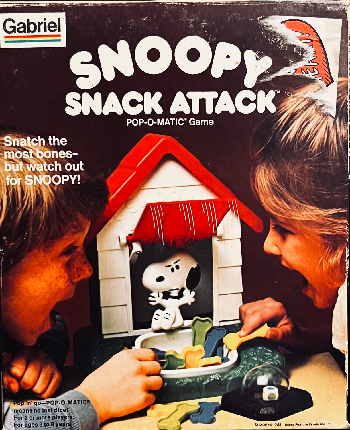 Vintage 1980 Snoopy Snack Attack [USED]