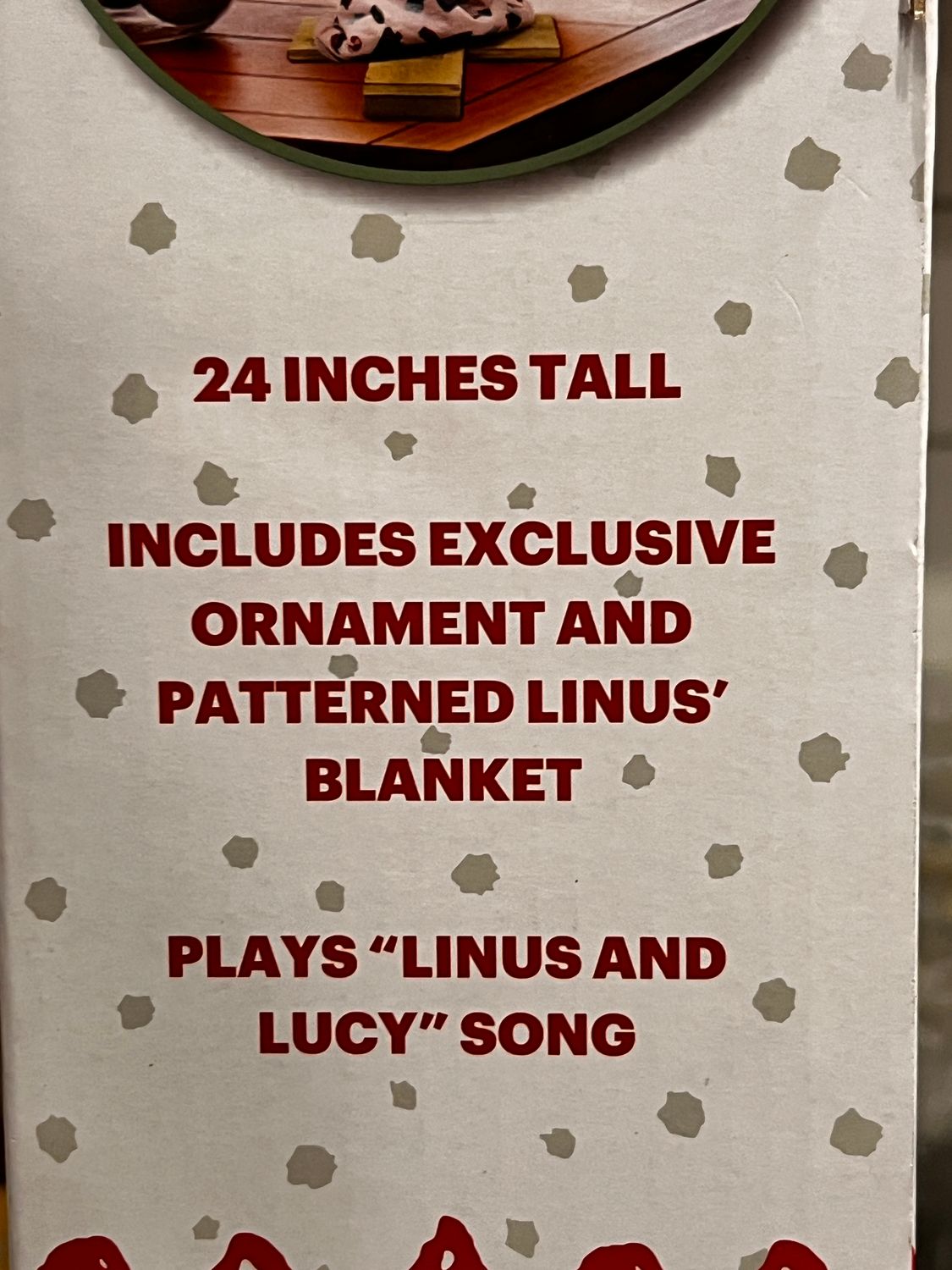 Peanuts The Original Musical Charlie Brown 24&quot; Christmas Tree (NEW, UNOPENED_