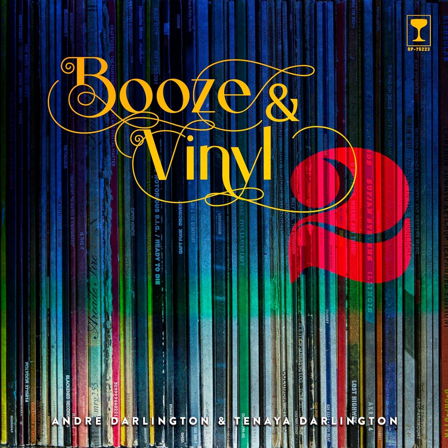 Booze &amp; Vinyl Vol. 2 BY André Darlington and Tenaya Darlington (Hardcover, NEW)
