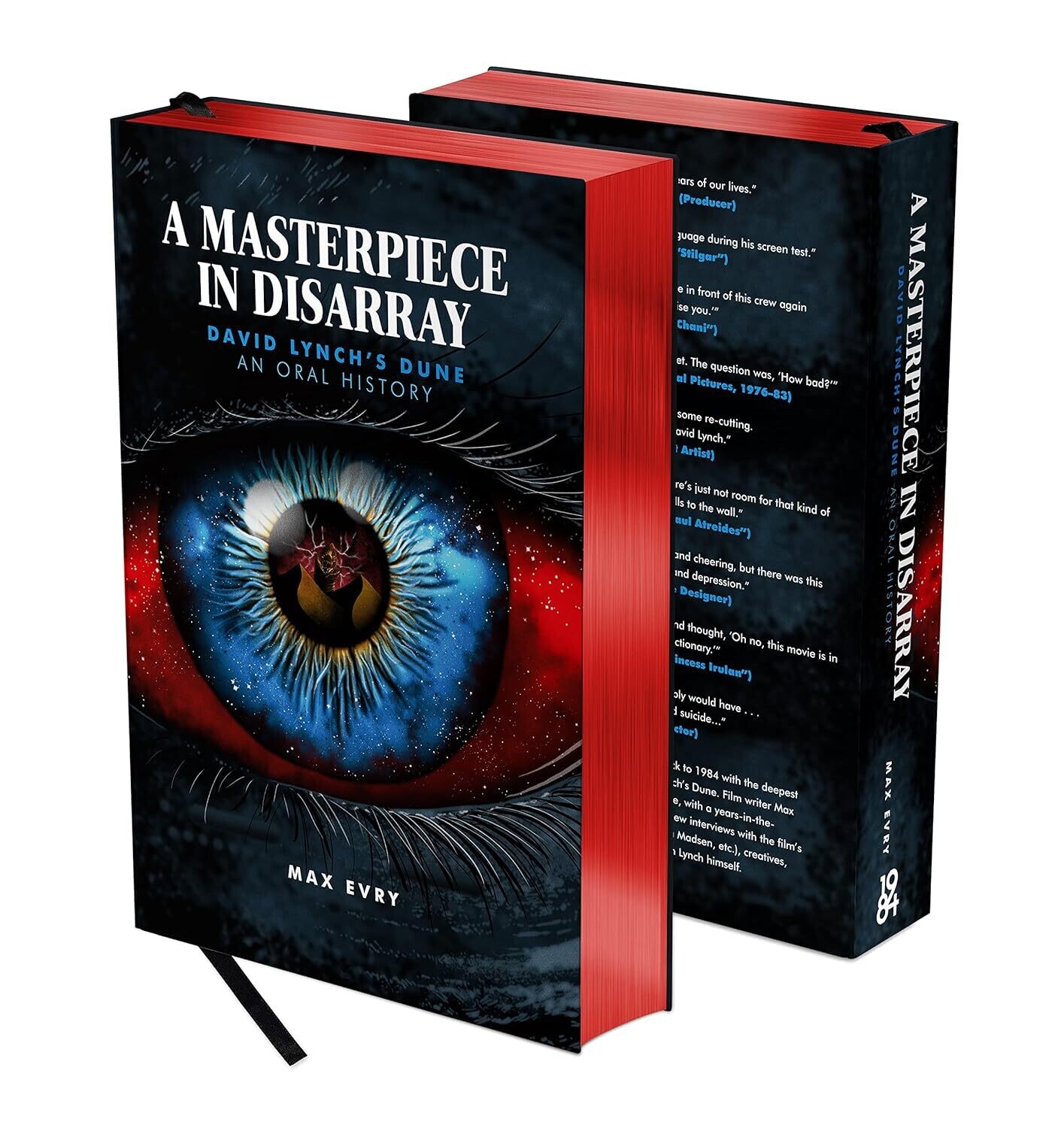 SIGNED A Masterpiece in Disarray: David Lynch’s Dune. An Oral History by Max Evry (Hardcover,  IRREGULAR)