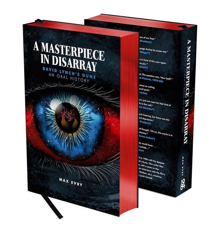 SIGNED A Masterpiece in Disarray: David Lynch’s Dune. An Oral History by Max Evry (Hardcover,  IRREGULAR)