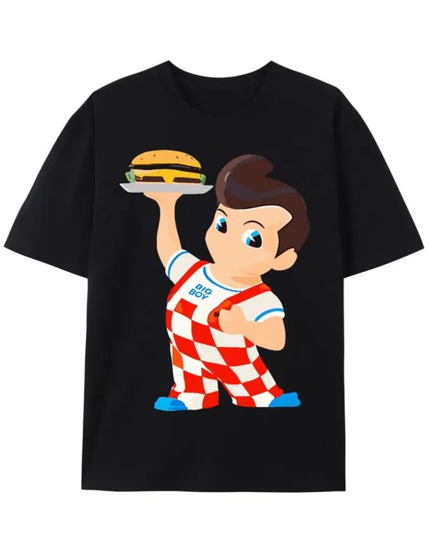 Bob's Big Boy Burger Iconic Graphic T-Shirt Bob's Big Boy Burger Iconic Graphic T-Shirt