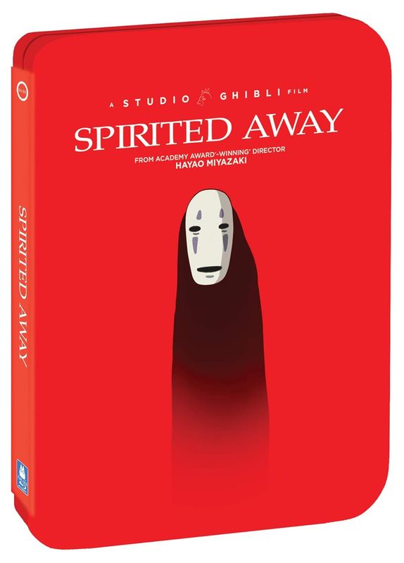STUDIO GHIBLI Spirited Away - Limited Edition Steelbook (Blu-ray + DVD, NEW)