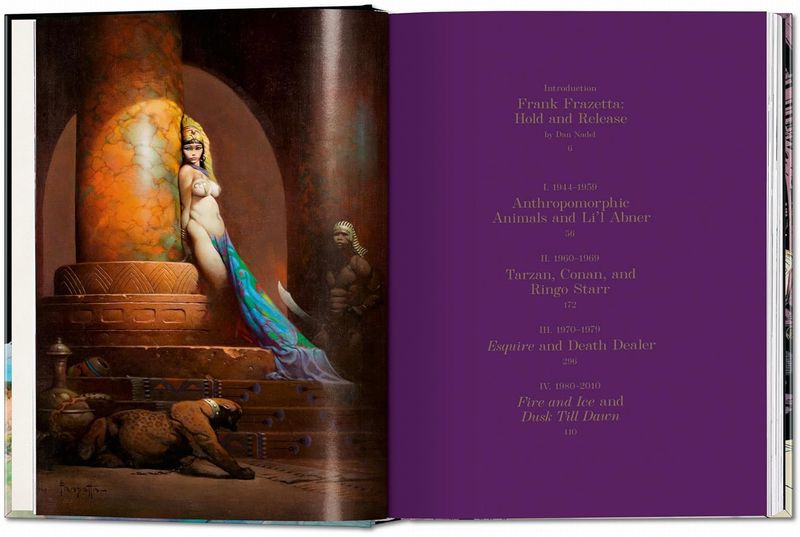 The Fantastic Worlds of Frank Frazetta (45th Edition) (Multilingual Edition) by Dan Nadel (Author), Zak Smith (Author), Dian Hanson (Editor) (Hardcover, NEW)